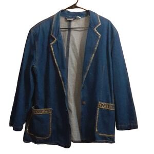 Ashleigh Morgan Womens Workwear Denim Jacket